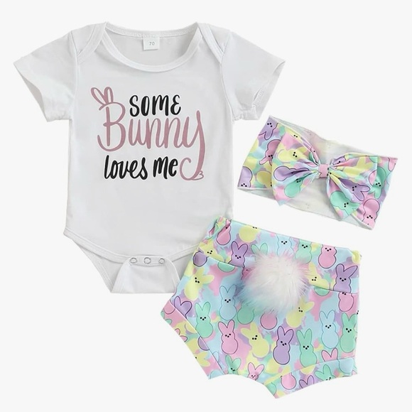 Other - RELIST SOON NWOT 3pc Easter Bunny Outfit